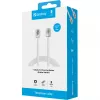 Cable de teléfono Sandberg RJ11-RJ11 5 m, 5 m, RJ11, RJ11, conector macho, conector macho, blanco