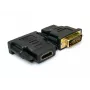 Adaptador Sandberg DVI-M - HDMI-F, DVI, HDMI, negro