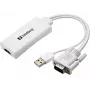 Convertidor Sandberg VGA+Audio a HDMI