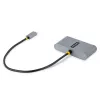 Hub USB-C de 4 puertos StarTech.com con Power Delivery Pass-Through de 100W – 2x USB-A + 2x USB-C – USB 3.0 5Gbps – cable de 1ft (30cm) – hub portátil USB Type-C a USB-A/C