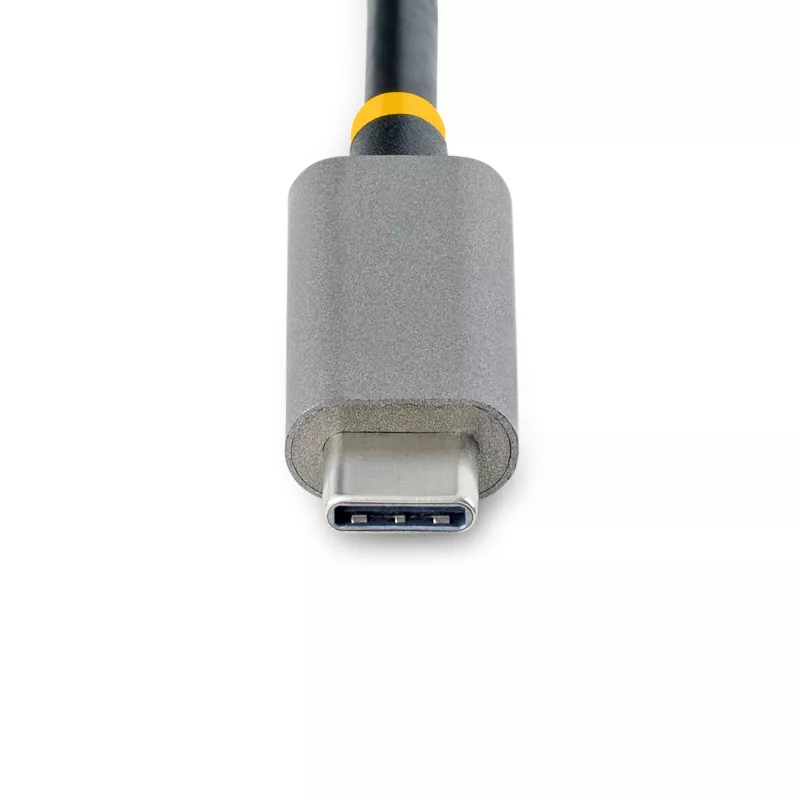Hub USB-C de 4 puertos StarTech.com con Power Delivery Pass-Through de 100W – 2x USB-A + 2x USB-C – USB 3.0 5Gbps – cable de 1ft (30cm) – hub portátil USB Type-C a USB-A/C