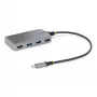 Hub USB-C de 4 puertos StarTech.com - 5Gbit/s - alimentado por bus - hub USB-C a 4x USB-A con entrada de alimentación auxiliar opcional - hub USB portátil para sobremesa/portátil - cable de 30 cm - hub de expansión USB