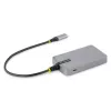 Hub USB-C de 4 puertos StarTech.com - 5Gbit/s - alimentado por bus - hub USB-C a 4x USB-A con entrada de alimentación auxiliar opcional - hub USB portátil para sobremesa/portátil - cable de 30 cm - hub de expansión USB