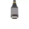 Hub USB-C de 4 puertos StarTech.com - 5Gbit/s - alimentado por bus - hub USB-C a 4x USB-A con entrada de alimentación auxiliar opcional - hub USB portátil para sobremesa/portátil - cable de 30 cm - hub de expansión USB