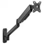 Techly ICA-LCD G112E soporte de pared giratorio con resorte de gas, para 1 pantalla de 17-32 pulgadas (43-81,3 cm), 9 kg