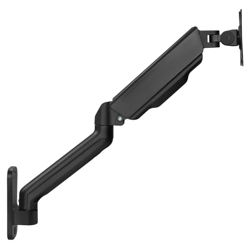 Techly ICA-LCD G112E soporte de pared giratorio con resorte de gas, para 1 pantalla de 17-32 pulgadas (43-81,3 cm), 9 kg