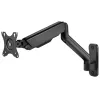 Techly ICA-LCD G112E soporte de pared giratorio con resorte de gas, para 1 pantalla de 17-32 pulgadas (43-81,3 cm), 9 kg
