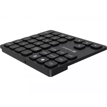 Teclado numérico Sandberg Wireless Numeric Keypad Pro membrana 36 teclas