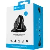 Ratón vertical inalámbrico Sandberg Pro, diestro, diseño vertical, óptico, RF Wireless, 1600 DPI, negro