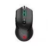 Ratón Sandberg Azazinator 6400, diestro, USB Type-A, 6400 DPI, negro