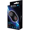 Ratón Sandberg Azazinator 6400, diestro, USB Type-A, 6400 DPI, negro