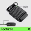 Cargador para portátil HP USB-C 65W, portátil, interior, 90 V, 47 - 63 Hz, 65 W, 5 - 20 V