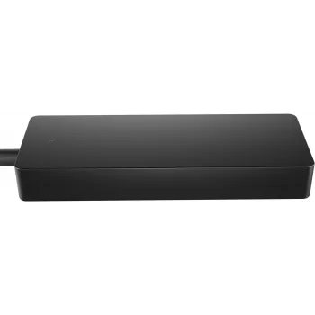 Hub multipuerto HP 4K USB-C, USB Type-C, USB 3.2 Gen 2 (3.1 Gen 2) Type-C, 10000 Mbit/s, negro, 4K Ultra HD, China