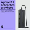 Hub multipuerto HP 4K USB-C, USB Type-C, USB 3.2 Gen 2 (3.1 Gen 2) Type-C, 10000 Mbit/s, negro, 4K Ultra HD, China