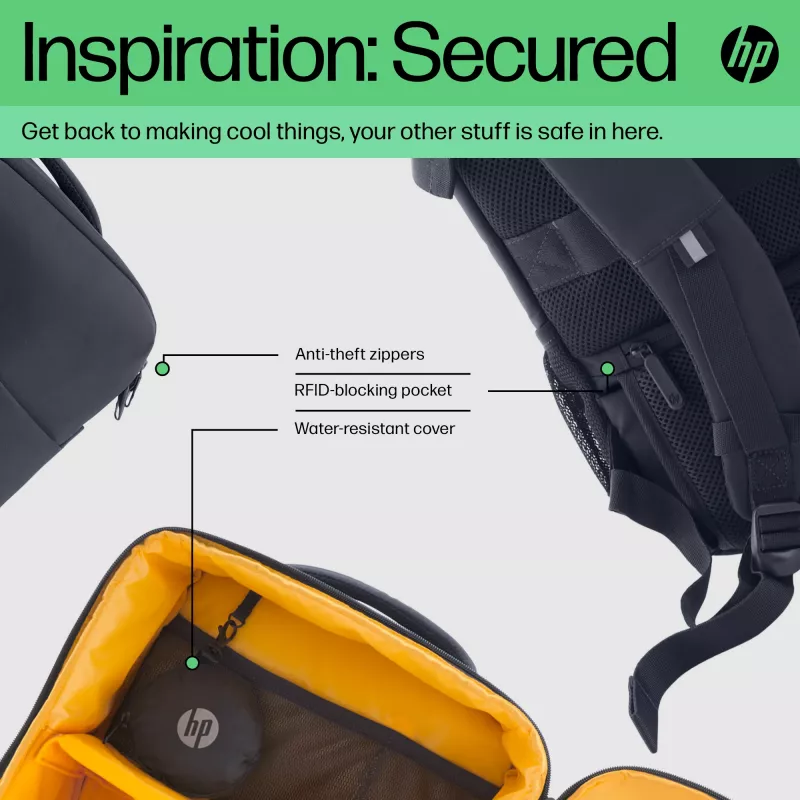 Mochila para portátil HP Creator 16,1 inch, mochila, 1,25 kg