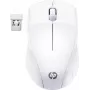 Ratón inalámbrico HP 220 (blanco nieve), óptico, RF inalámbrico, blanco