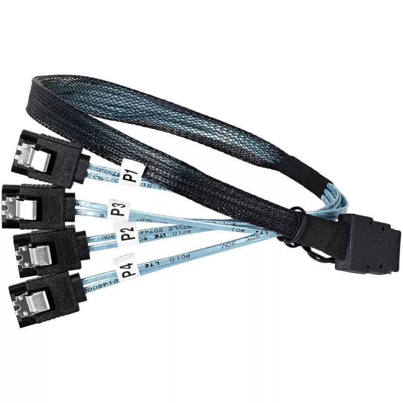 Tarjeta SATA PCIe de 8 puertos StarTech.com – Tarjeta de expansión PCI Express 6 Gbit/s SATA con 4 controladores host – Tarjeta controladora SATA PCIe – PCI-e x4 Gen 2 a SATA III – SATA HDD/SSD
