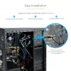 Tarjeta SATA PCIe de 8 puertos StarTech.com – Tarjeta de expansión PCI Express 6 Gbit/s SATA con 4 controladores host – Tarjeta controladora SATA PCIe – PCI-e x4 Gen 2 a SATA III – SATA HDD/SSD