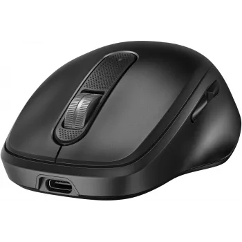 HP 510 ratón inalámbrico recargable ultrasónico, ambidiestro, RF Wireless, 4000 DPI, negro