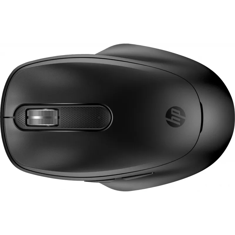 HP 510 ratón inalámbrico recargable ultrasónico, ambidiestro, RF Wireless, 4000 DPI, negro