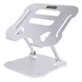 Soporte de portátil para escritorio StarTech.com, soporte ergonómico de altura ajustable, aluminio, portátil, soporta hasta 10 kg, soporte plegable para portátil para escritorio – elevación/soporte de portátil en ángulo