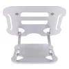 Soporte de portátil para escritorio StarTech.com, soporte ergonómico de altura ajustable, aluminio, portátil, soporta hasta 10 kg, soporte plegable para portátil para escritorio – elevación/soporte de portátil en ángulo