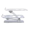 Soporte de portátil para escritorio StarTech.com, soporte ergonómico de altura ajustable, aluminio, portátil, soporta hasta 10 kg, soporte plegable para portátil para escritorio – elevación/soporte de portátil en ángulo