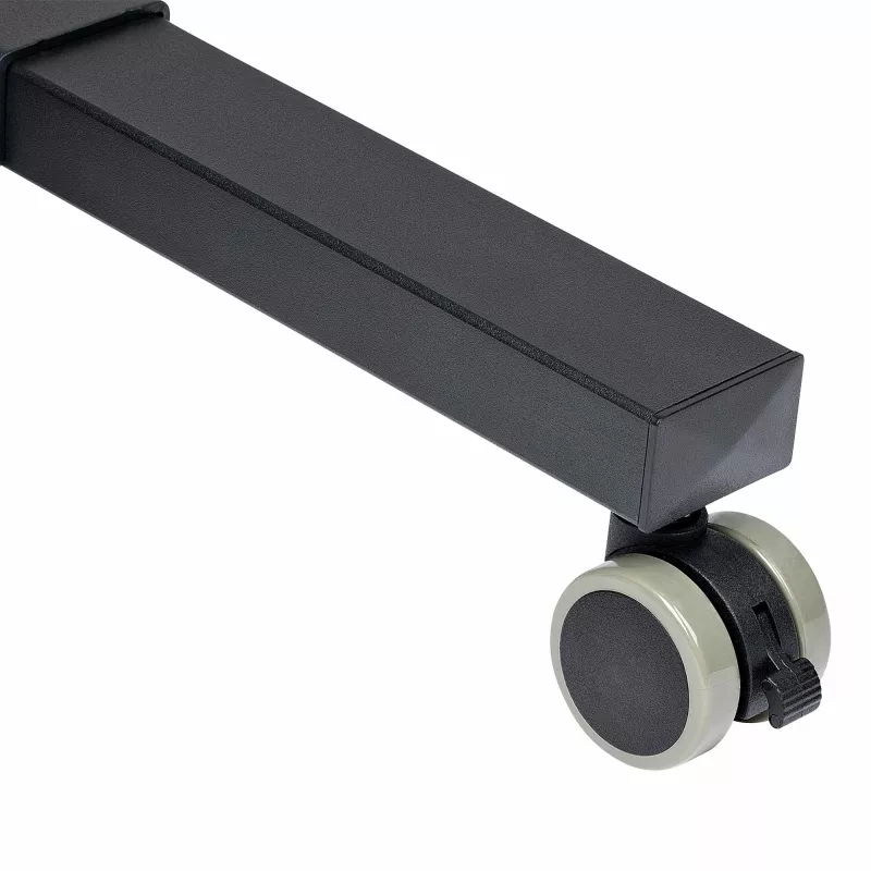 Soporte/carrito móvil para proyector y portátil StarTech.com – soporte robusto y portátil para proyector (2 bandejas, cada una soporta 10 kg) – carrito de altura ajustable para presentaciones con ruedas bloqueables