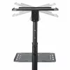 Soporte/carrito móvil para proyector y portátil StarTech.com – soporte robusto y portátil para proyector (2 bandejas, cada una soporta 10 kg) – carrito de altura ajustable para presentaciones con ruedas bloqueables