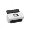 Escáner Brother ADS-4500W con ADF, 600 x 600 DPI, A4, negro, blanco