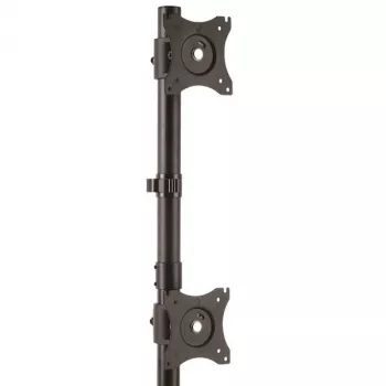 Soporte StarTech.com para doble monitor – Vertical, de pie, 10 kg, 33 cm (13 pulgadas), 68,6 cm (27 pulgadas), 100 x 100 mm, Negro
