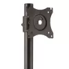 Soporte StarTech.com para doble monitor – Vertical, de pie, 10 kg, 33 cm (13 pulgadas), 68,6 cm (27 pulgadas), 100 x 100 mm, Negro