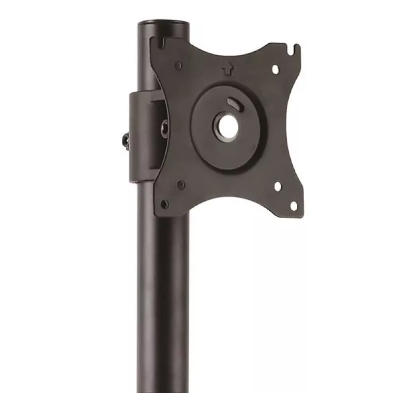 Soporte StarTech.com para doble monitor – Vertical, de pie, 10 kg, 33 cm (13 pulgadas), 68,6 cm (27 pulgadas), 100 x 100 mm, Negro