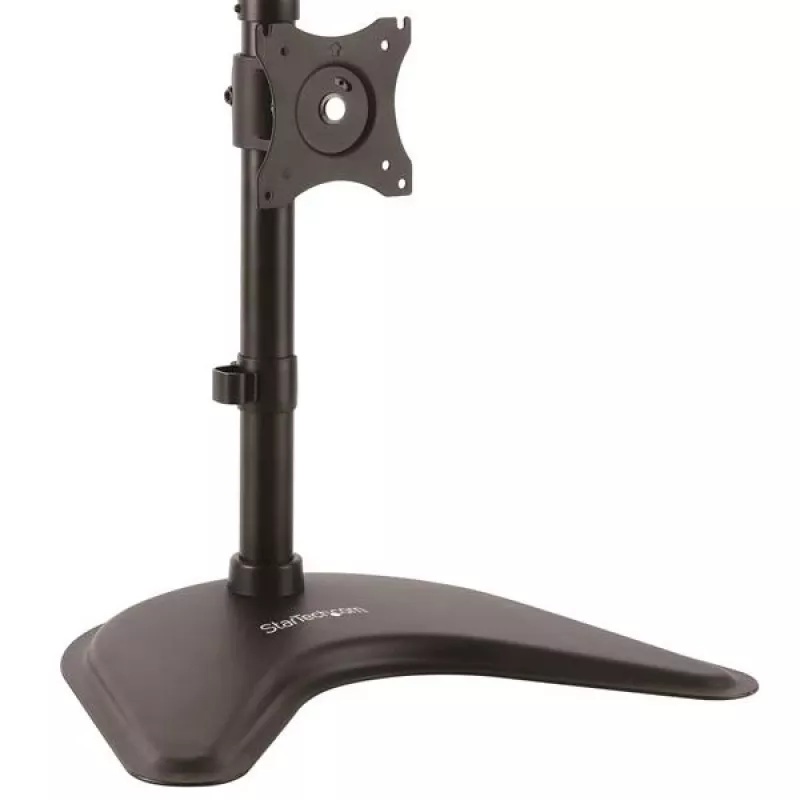 Soporte StarTech.com para doble monitor – Vertical, de pie, 10 kg, 33 cm (13 pulgadas), 68,6 cm (27 pulgadas), 100 x 100 mm, Negro
