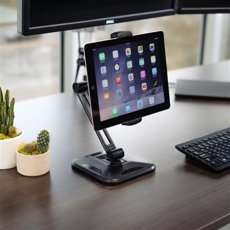 Soporte de tablet ajustable StarTech.com con brazo – giratorio – montaje en pared