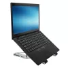 Targus AWU100205GL soporte para portátil con hub USB de 4 puertos, 25,4–39,6 cm (10–15,6 pulgadas), plateado