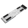 Targus AWU100205GL soporte para portátil con hub USB de 4 puertos, 25,4–39,6 cm (10–15,6 pulgadas), plateado