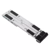 Targus AWU100205GL soporte para portátil con hub USB de 4 puertos, 25,4–39,6 cm (10–15,6 pulgadas), plateado