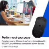HP 700 Ratón inalámbrico recargable, ambidiestro, RF Wireless + Bluetooth, 6000 DPI, Negro