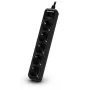 CyberPower B0520SC0-DE protector contra sobretensiones, 5 tomas Schuko de CA, 1,8 m, negro