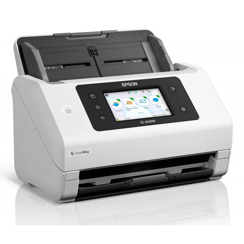 Epson WorkForce DS-800WN Escáner de alimentación automática 600 x 600 DPI A4 Blanco