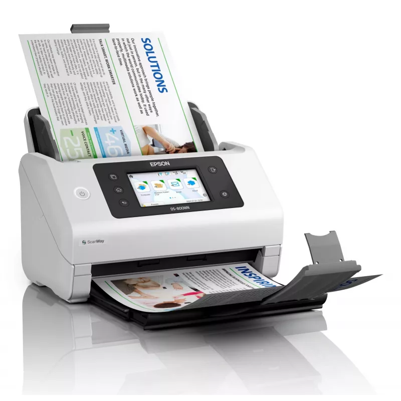 Epson WorkForce DS-800WN Escáner de alimentación automática 600 x 600 DPI A4 Blanco
