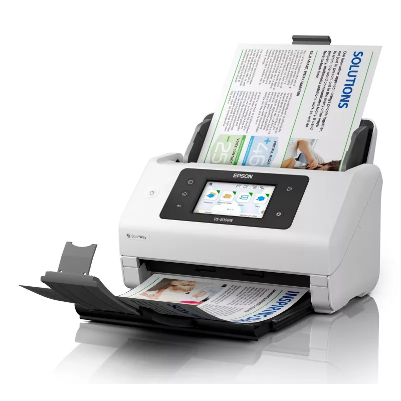 Epson WorkForce DS-800WN Escáner de alimentación automática 600 x 600 DPI A4 Blanco