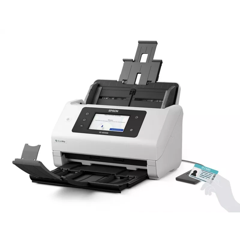 Epson WorkForce DS-800WN Escáner de alimentación automática 600 x 600 DPI A4 Blanco