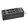 APC Back-UPS, 1050VA/600W Montaje en suelo/pared, 230V, 8 tomas francesas/belgas, conexión USB Type-A+C, batería reemplazable por el usuario