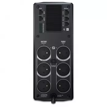 APC Power Saving Back-UPS RS 1500 230V CEE 7/5, Line-Interactive, 1,5 kVA, 865 W, 445 J, tipo E / F, Plomo-ácido sellado (VRLA)