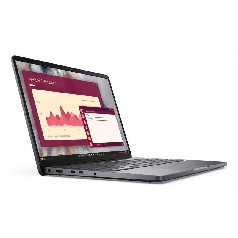 DELL Pro 14 PC14250 Intel Core 3 100U Portátil 35,6 cm (14 inch) Full HD+ 8 GB DDR5-SDRAM 512 GB SSD Wi-Fi 6E (802.11ax) Windows 11 Pro Negro