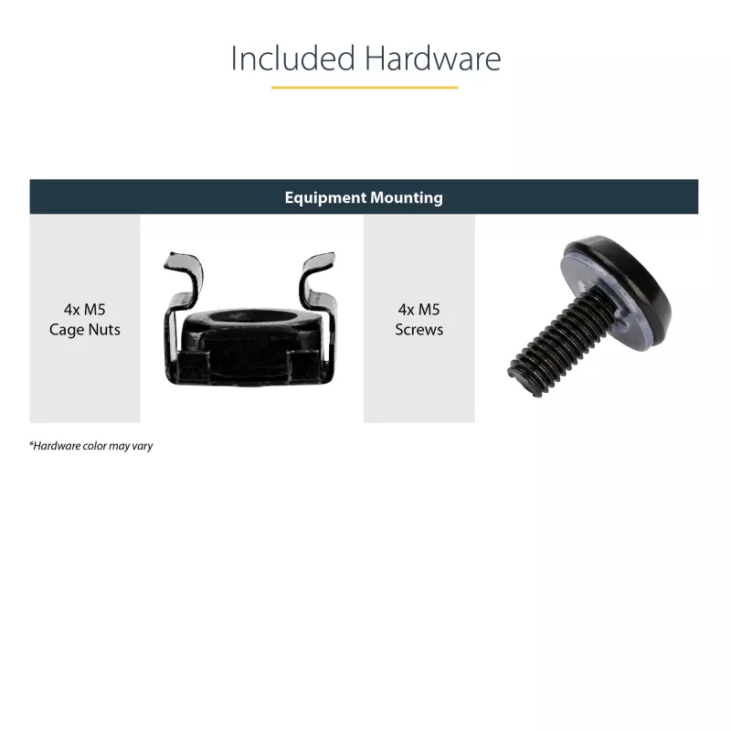 StarTech.com bandeja extraíble 2U para rack de servidores – bandeja cantilever universal ventilada para rack y armario de red de 19 pulgadas – acero de alta resistencia – capacidad de carga 23 kg – bandeja de 16 pulgadas de profundidad, negro