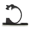 StarTech.com 100 clips autoadhesivos para gestión de cables negro – organizador de cables de red/Ethernet/escritorio de oficina/ordenador – soporte adhesivo para cables – soporte autoadhesivo de nailon UL/94V-2 ignífugo