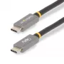 Cable USB4 StarTech.com de 1 m, cable USB-C certificado USB-IF, 40 Gbit/s, cable de transferencia de datos USB Type-C, 100 W Power Delivery, 8K 60 Hz, compatible con Thunderbolt 4/3/USB 3.2